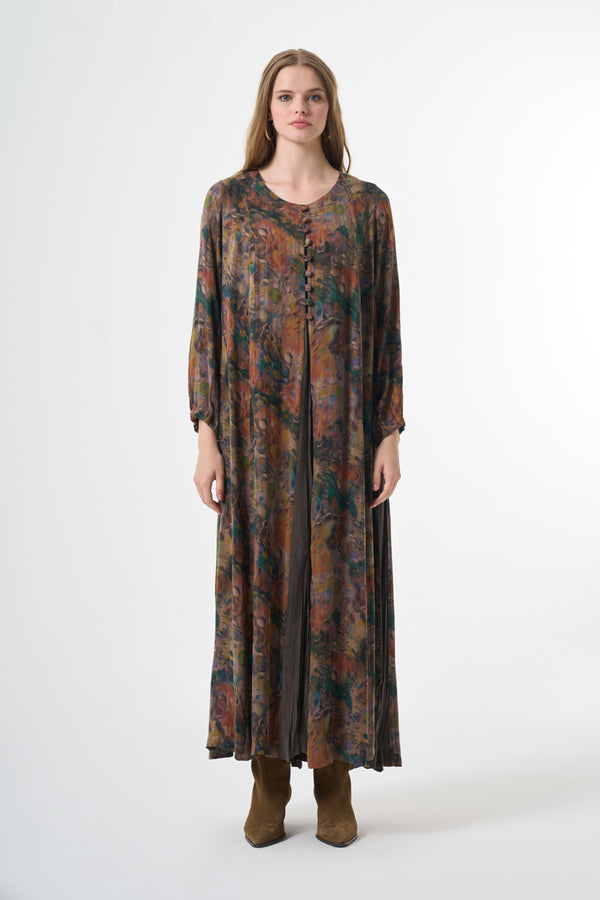 Elegant Plus-Size Maxi Dress