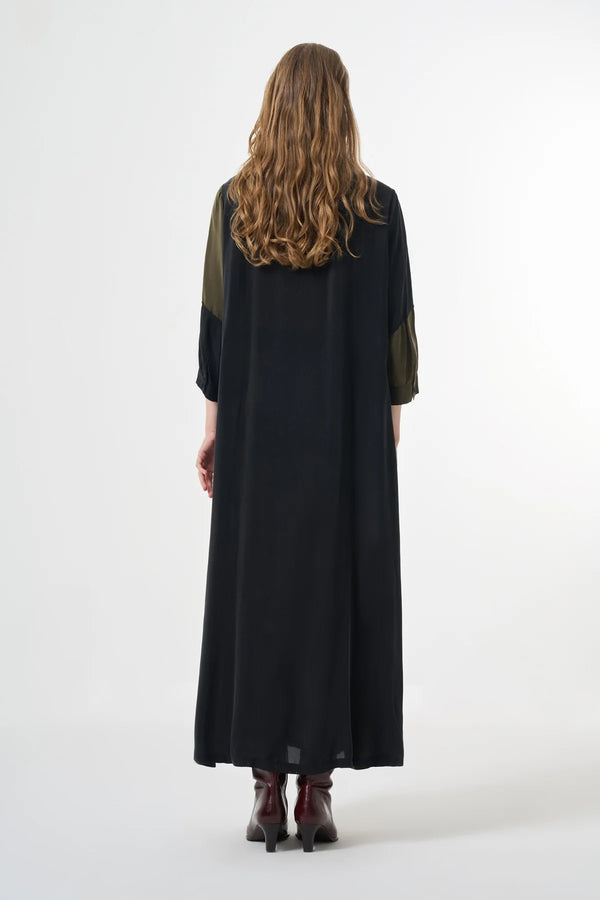 Asymatric plus size dress