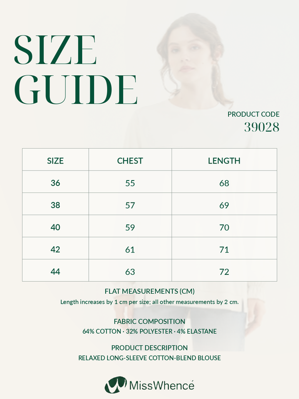 Relaxed Long Sleeve Top for Women