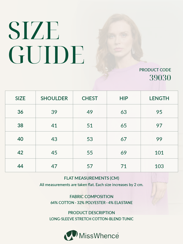 Elegant Relaxed Long Tunic for Women
