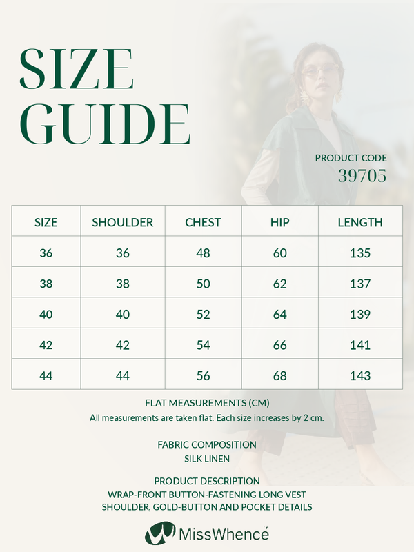 Belted Sleeveless Vest with Layered Styling