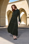 Striped Cupro Dress