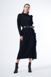 Fur Knit Wear Dress