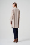 Shirt-Style Long Coat
