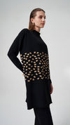 Geometric Motif Patterned Knitwear