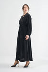 Textured Zip-Front Maxi Coat