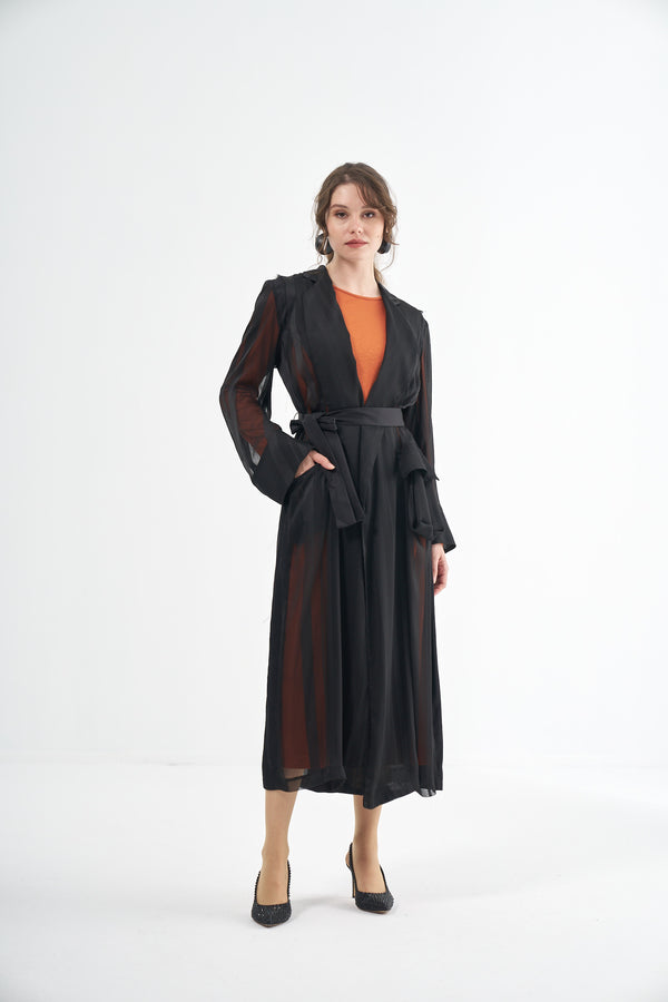 Chiffon Two-Piece Maxi Dress