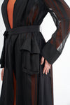 Chiffon Two-Piece Maxi Dress