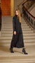 Cupra Silk Dress with a Felt jacket