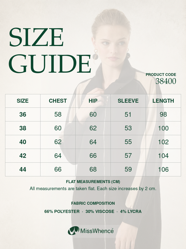 Modern Panelled Zip Midi Jacket