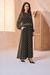 Geometric Elegance Maxi Dress