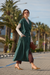 Belted Sleeveless Vest with Layered Styling