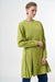 MissWhence UAE side zip-detail long tunic 38020, original product photograph
