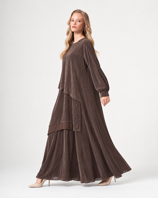 Elegant Plus-Size Maxi Dress
