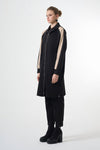 Modern Panelled Zip Midi Jacket