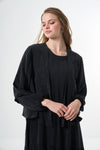 Silk flare skirt Plus size Dress with Jacket