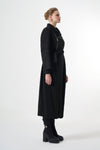 Suede Trench Coat