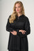 Draped Technical-Fabric Cupro Silk Tunic & Trouser Set