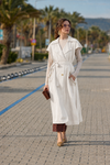 Belted Sleeveless Vest with Layered Styling
