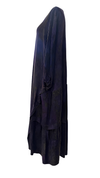 Cupro Plus-Size Maxi Dress