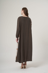 Khaki Plus-Size Maxi Dress