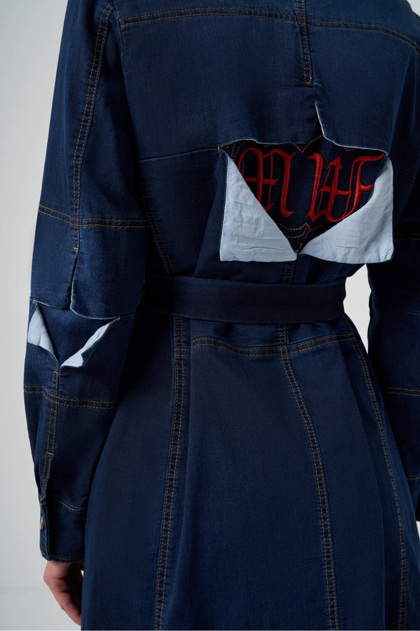 Embroidered Denim Jacket
