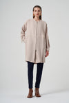 Shirt-Style Long Coat
