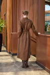 Suede Trench Coat
