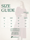 Silk flare skirt Plus size Dress with Jacket