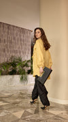 MissWhence 39017 cupro longline tunic, original product photograph M-0476
