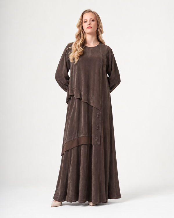 Elegant Plus-Size Maxi Dress
